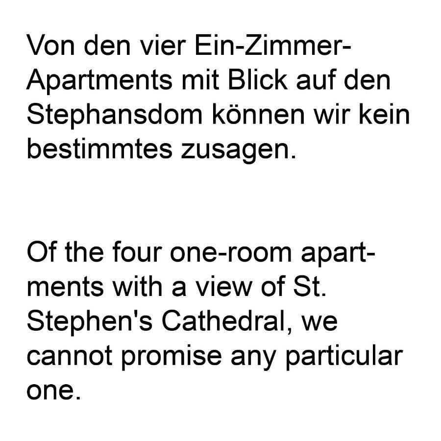 Pension Sacher - Apartments Am Stephansplatz Wien Ngoại thất bức ảnh